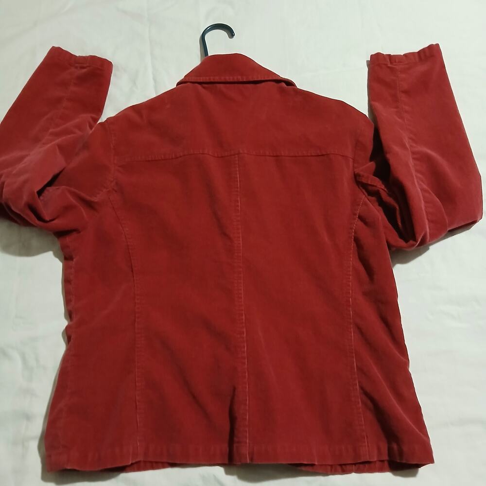 Talbots Petites Stretch Medium Raspberry Corduroy… - image 8